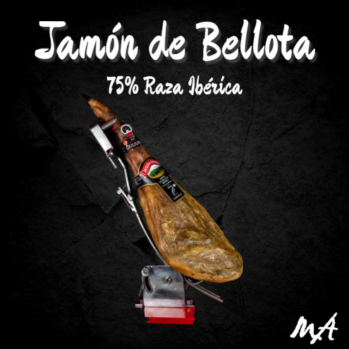 Jamn de Bellota 75% raza ibrica Guijuelo